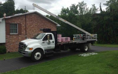 Conveyor truck adds efficiency to Pittsburgh roofing contractor